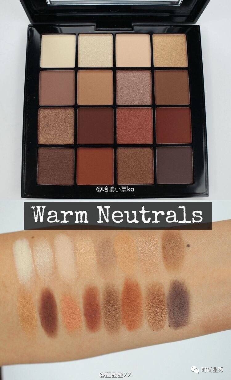 推荐菲鹿儿眼影盘的美妆博主,化妆师必入的日常妆眼影盘