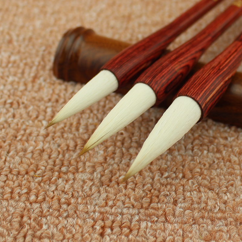 兼毫狼毫羊毫各有什么不同,兼毫和狼毫和羊毫毛笔