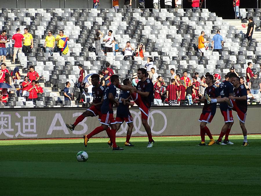 拜仁对阵ac米兰,拜仁德国超级杯发布会