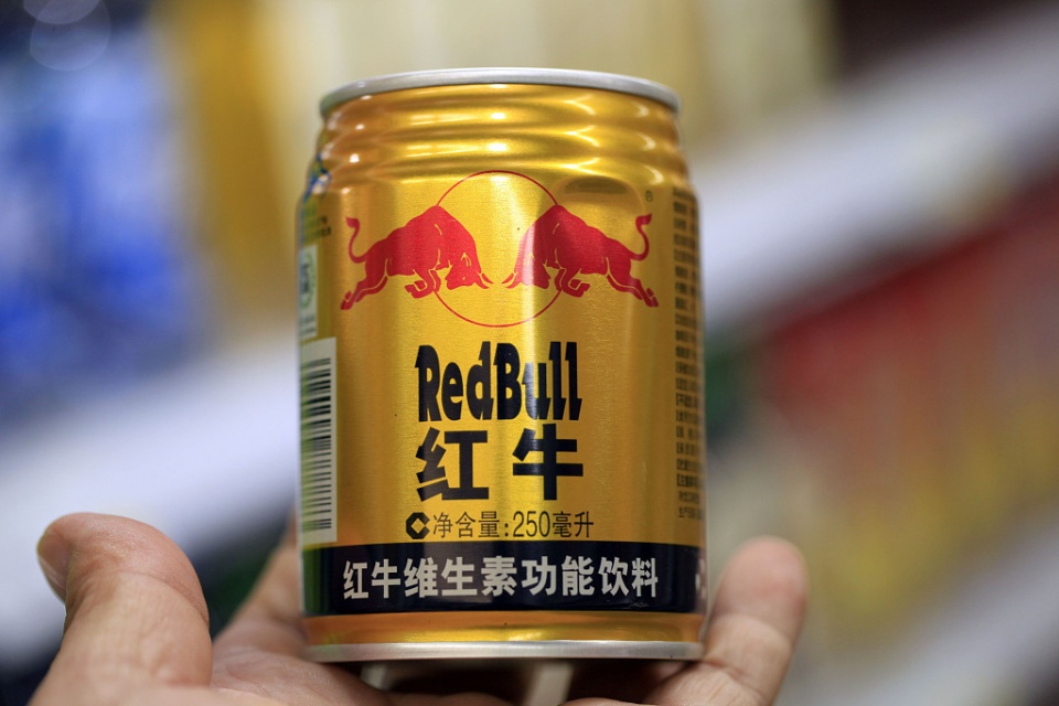 六元一瓶的红牛,六元钱的红牛