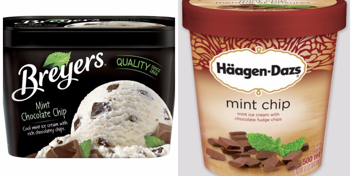 薄荷冰淇淋卡路里,冰淇淋对应卡路里