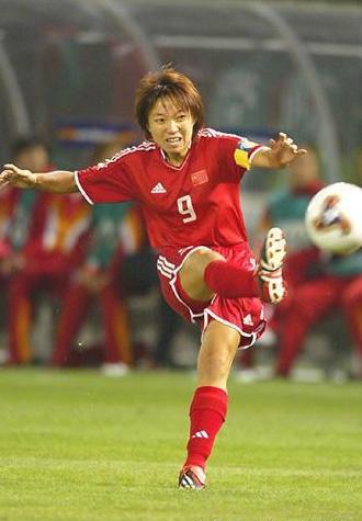 世界足球小姐孙雯简历,世界女子足球孙雯