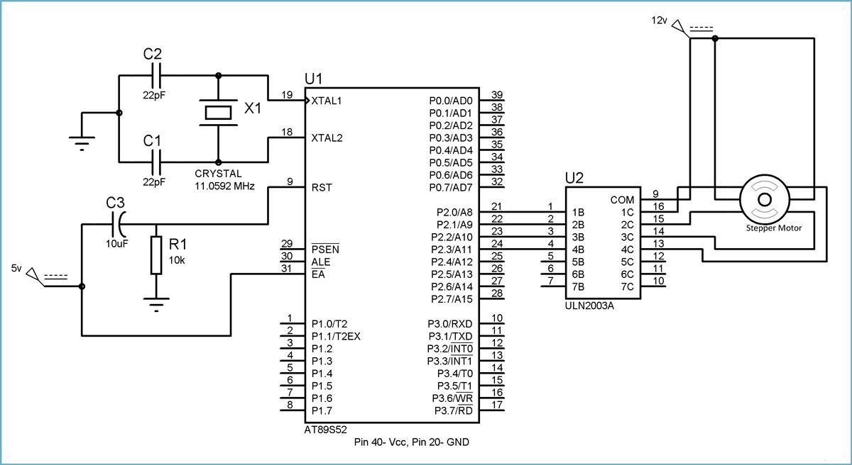 使用8051单片机控制步进电机，制作机器人肯定用的着