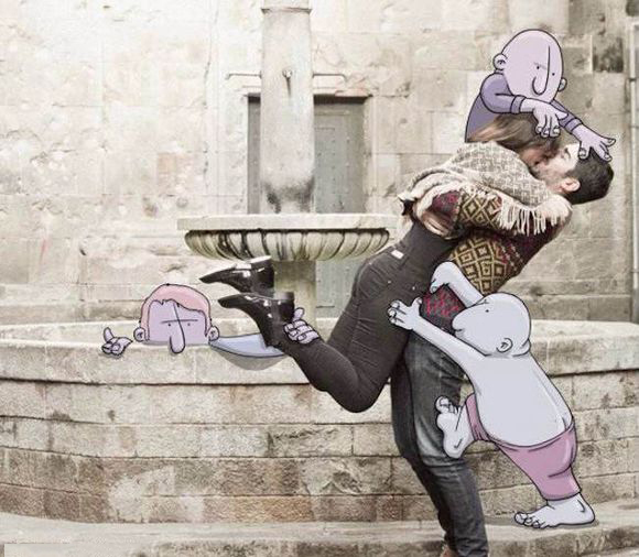 趣味搞怪幽默插画视频,魔性可爱的插画