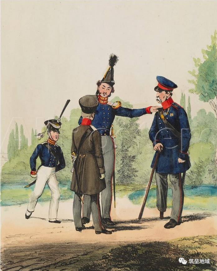 容克贵族普鲁士,普鲁士容克贵族军人