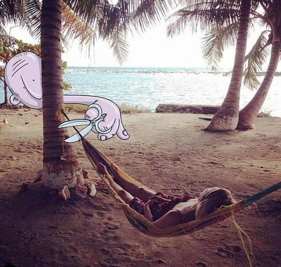 趣味搞怪幽默插画视频,魔性可爱的插画