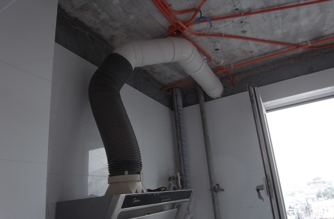 排烟管用软管还是pvc管,燃气排烟管用铝箔软管