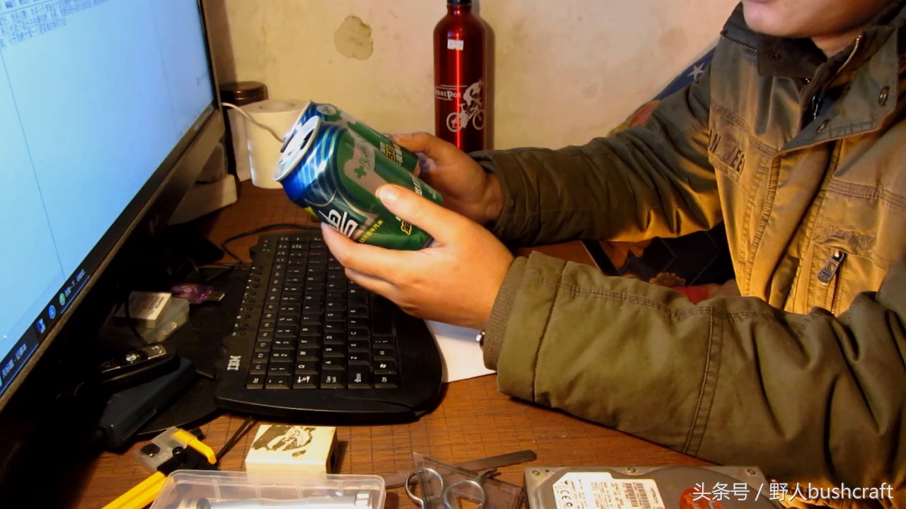 易拉罐增压酒精炉制作,易拉罐制作酒精炉的方法