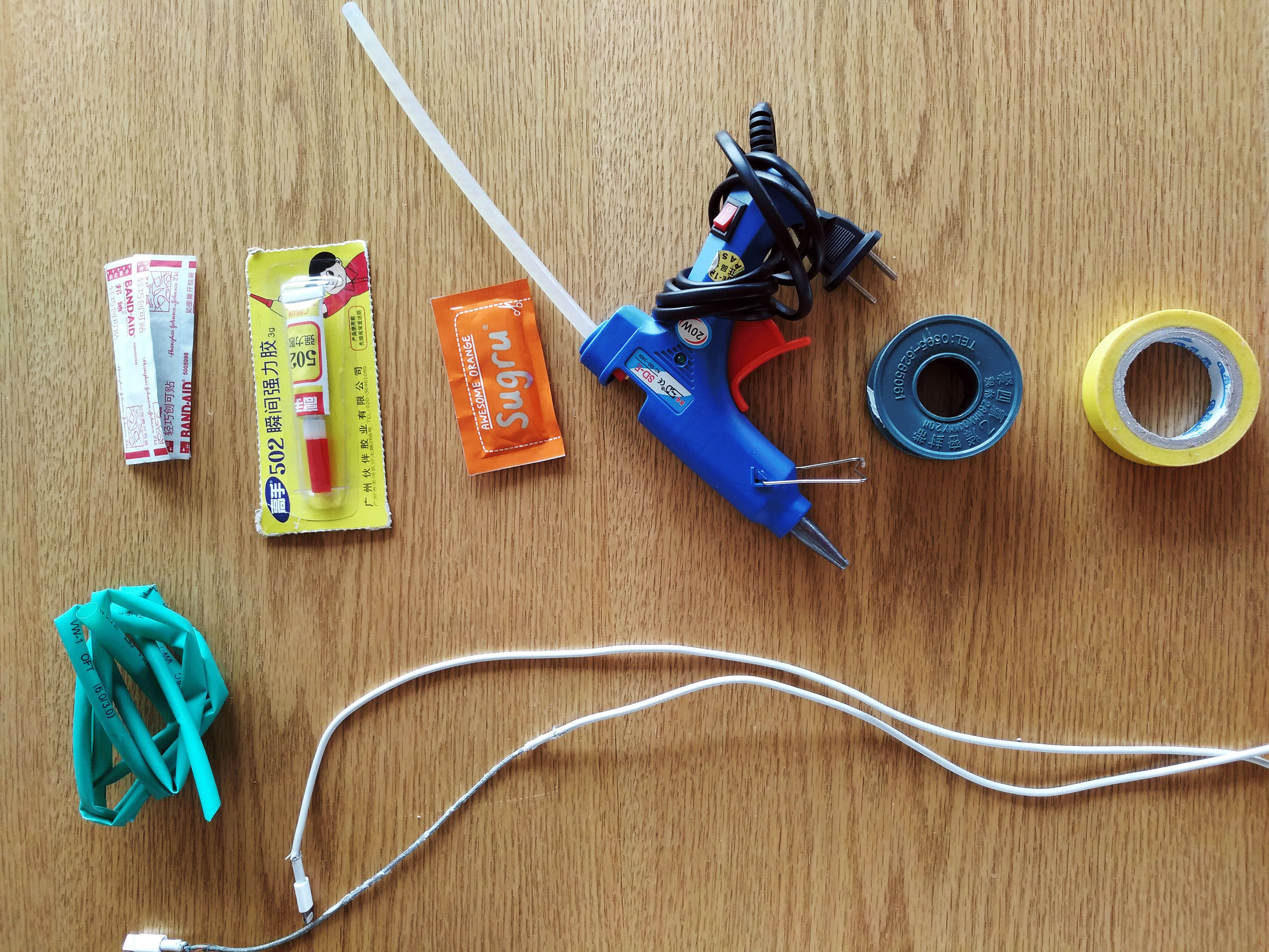 修复数据线适合用几倍热缩管,数据线修复的热缩管尺寸