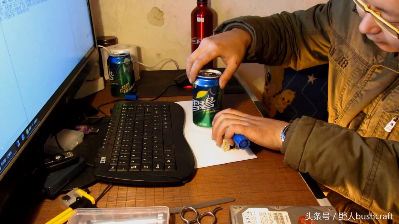 易拉罐增压酒精炉制作,易拉罐制作酒精炉的方法