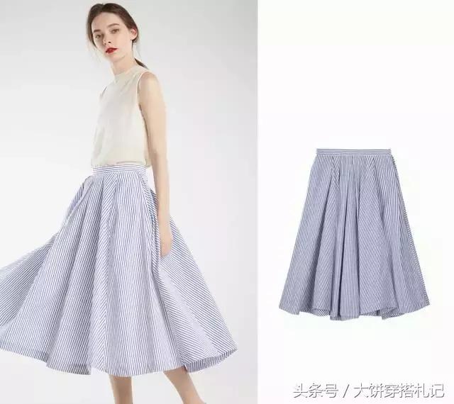 不同颜色百褶裙穿搭春天,不同身高百褶裙长度