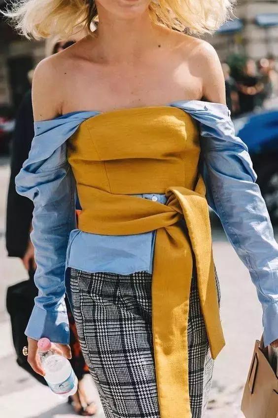 平胸穿搭矮个子,贫胸系穿搭