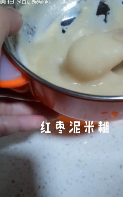 宝宝辅食红枣泥七个月,宝宝辅食红枣山药苹果鸡蛋小米粥