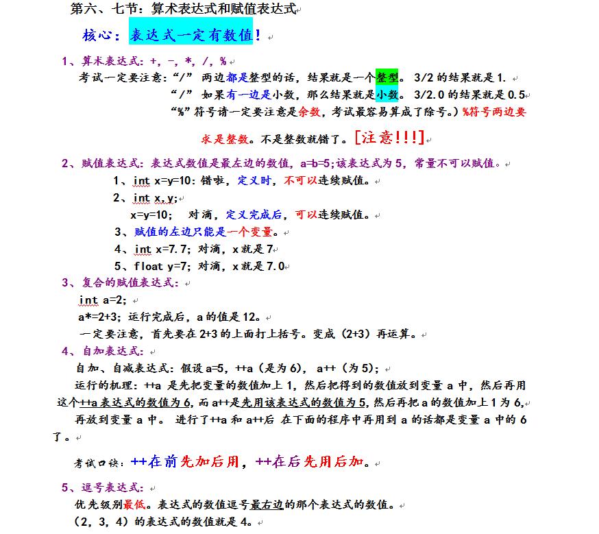 c语言入门到精通资料,c语言快速复习