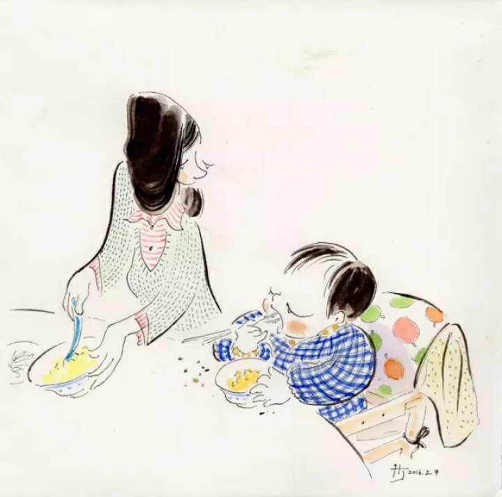 孩子有一个特别优秀的爸爸,每个孩子都应该有爸爸妈妈的陪伴