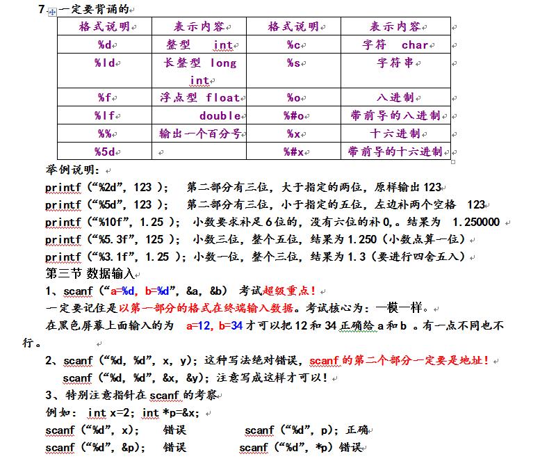 c语言入门到精通资料,c语言快速复习