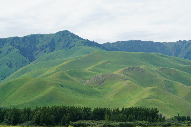 感受大西北的异域风情环疆游结束,南北疆深度游北疆进入南疆