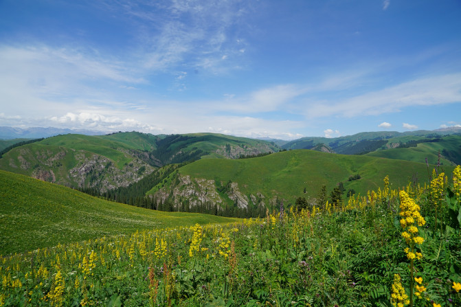 感受大西北的异域风情环疆游结束,南北疆深度游北疆进入南疆
