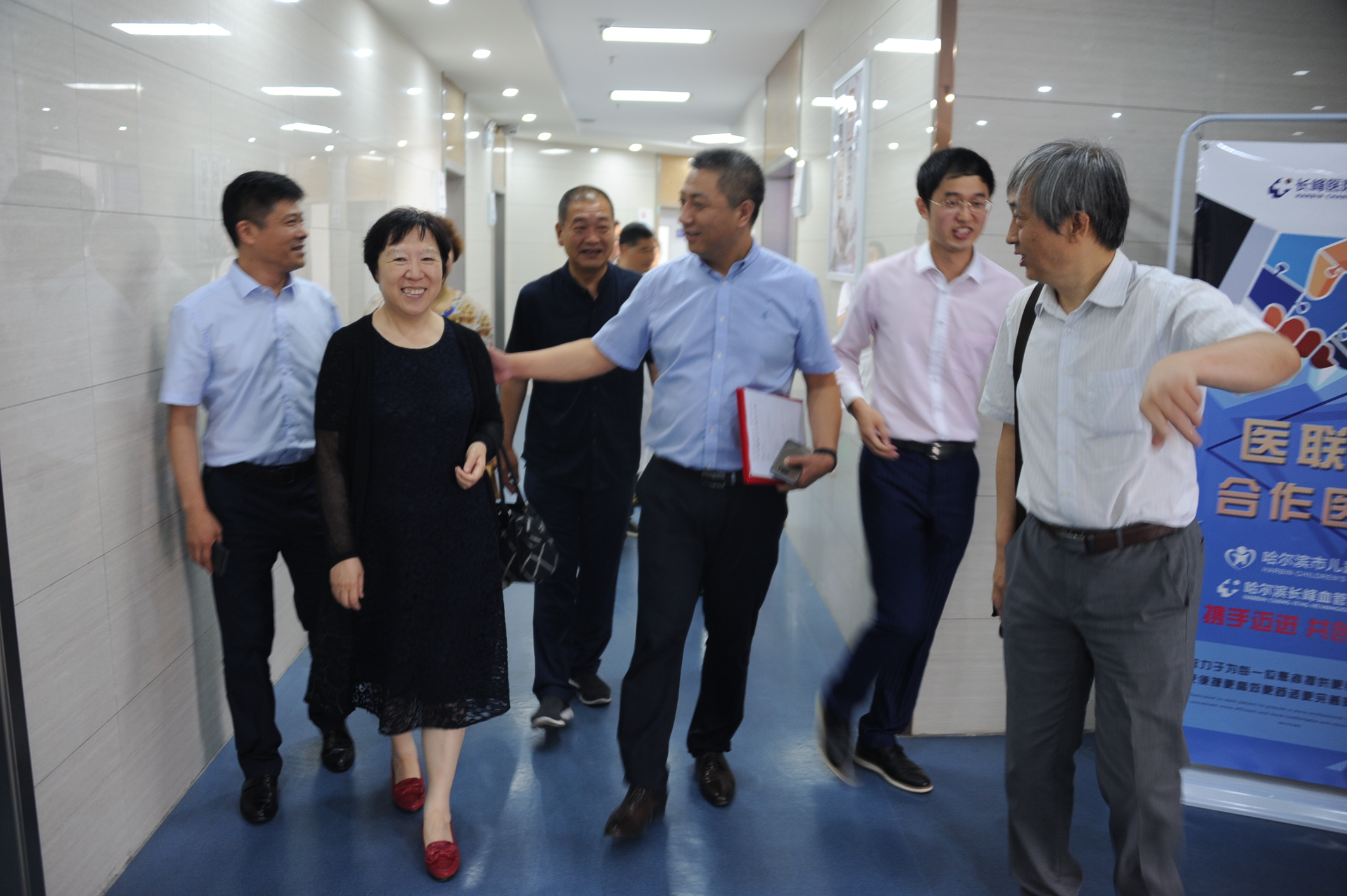 哈尔滨市儿童医院与哈尔滨长峰血管瘤医院建立医联体签约揭牌