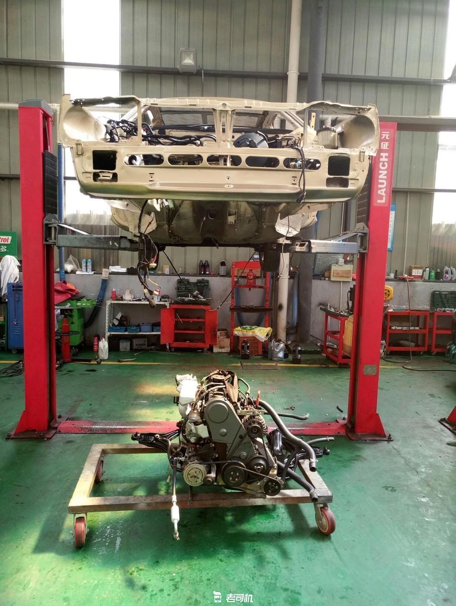 一代神车桑塔纳,一代神车修复