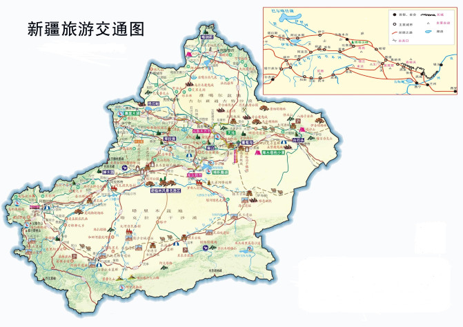 感受大西北的异域风情环疆游结束,南北疆深度游北疆进入南疆