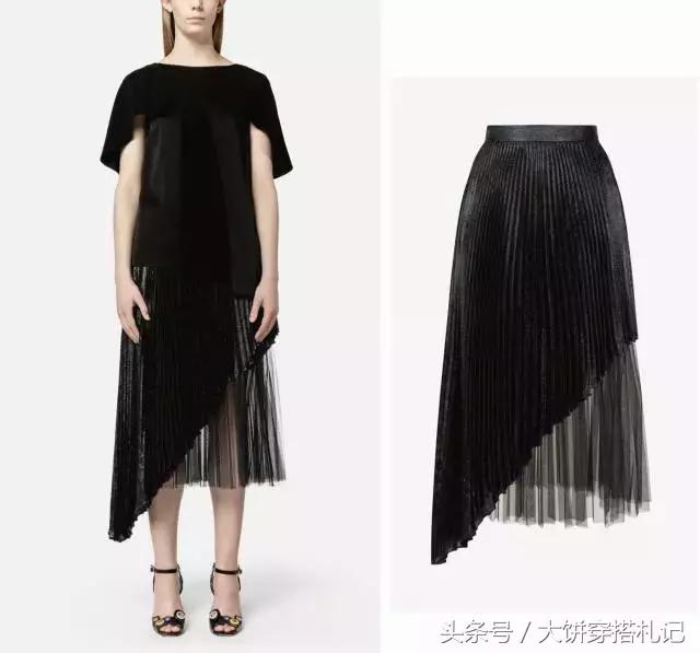 不同颜色百褶裙穿搭春天,不同身高百褶裙长度