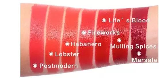 各大牌口红爆款色,大牌最新款口红