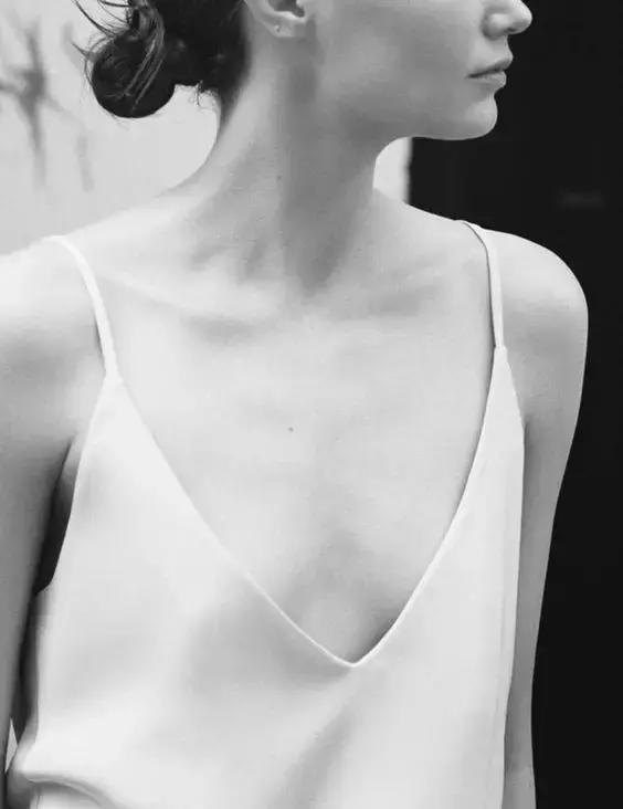 平胸穿搭矮个子,贫胸系穿搭