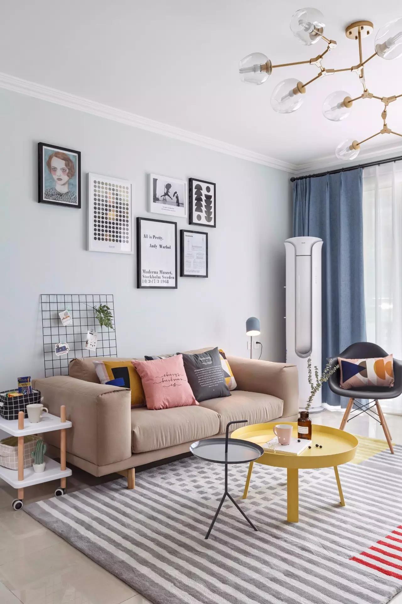 新乡房子装修风格现代简约100平,三居室装修风格大全2021现代北欧