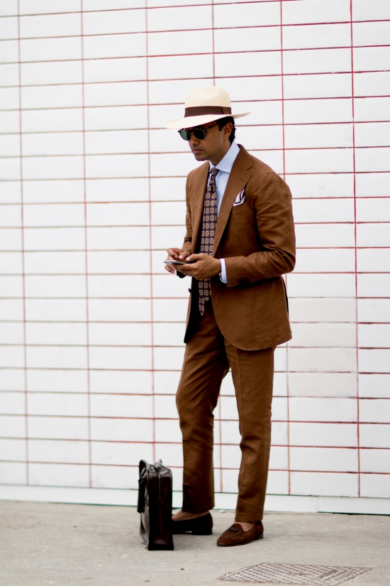 夏天男士专用小草帽,男士草帽穿搭的独特造型