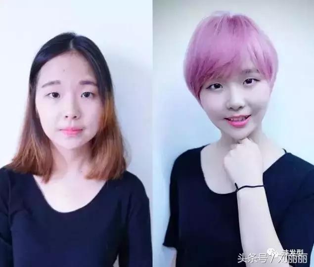 剪这样短发减龄又好打理,减龄瘦脸短发