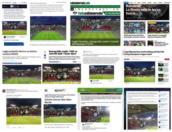 波兰人民在足球比赛上“控诉”德国纳粹二战罪行，各国媒体争相报道