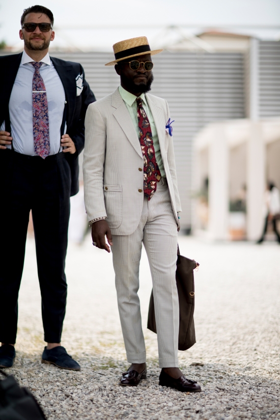 夏天男士专用小草帽,男士草帽穿搭的独特造型