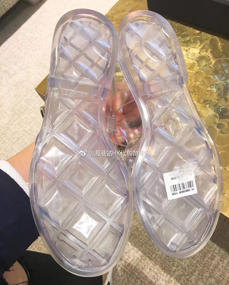 2014香奈儿新款女士凉鞋,香奈儿凉鞋女塑料一万多