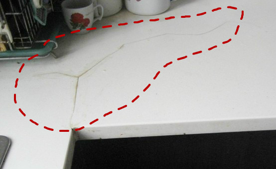 厨房人造石台面会开裂,人造石橱柜结实吗