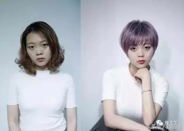 剪这样短发减龄又好打理,减龄瘦脸短发