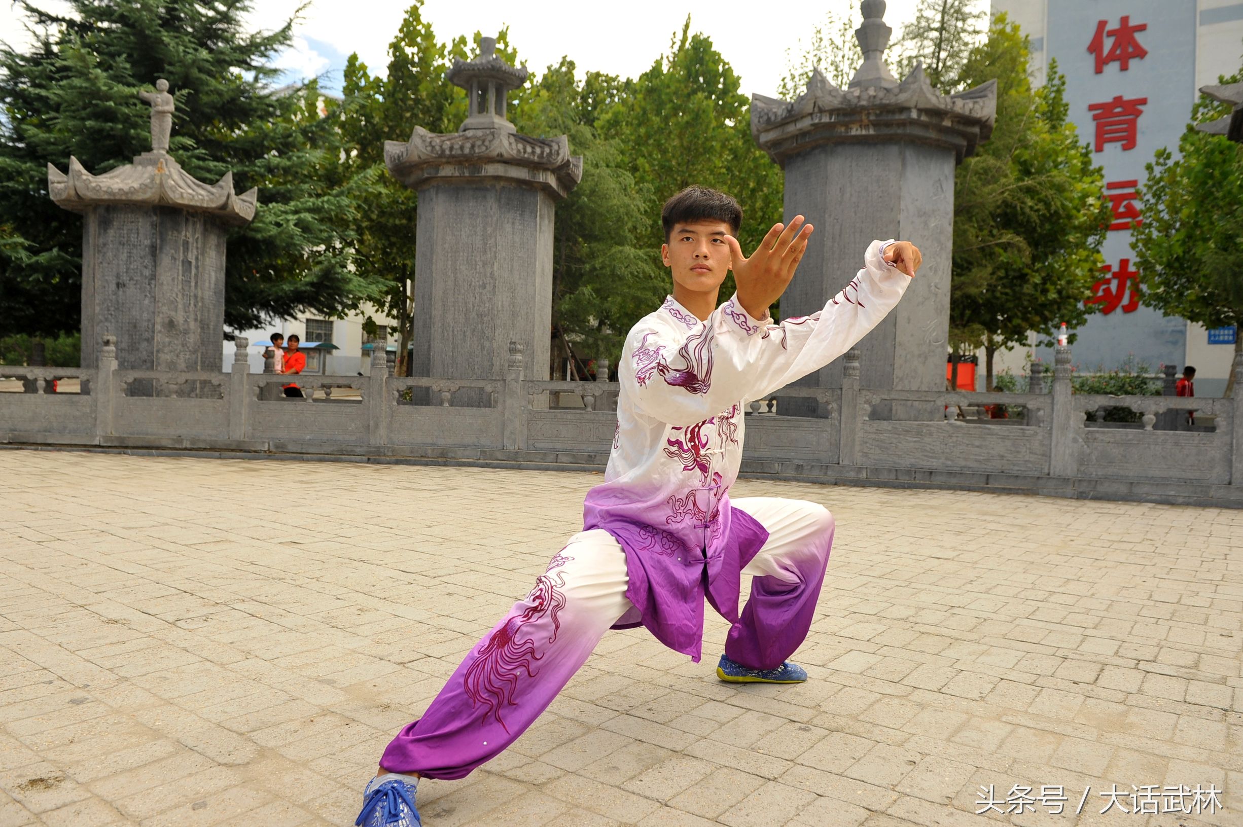 深藏不露嵩山脚下冉冉升起的太极新星