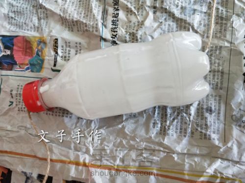 diy精美的创意手工吊灯灯罩教程,麻绳灯罩效果图