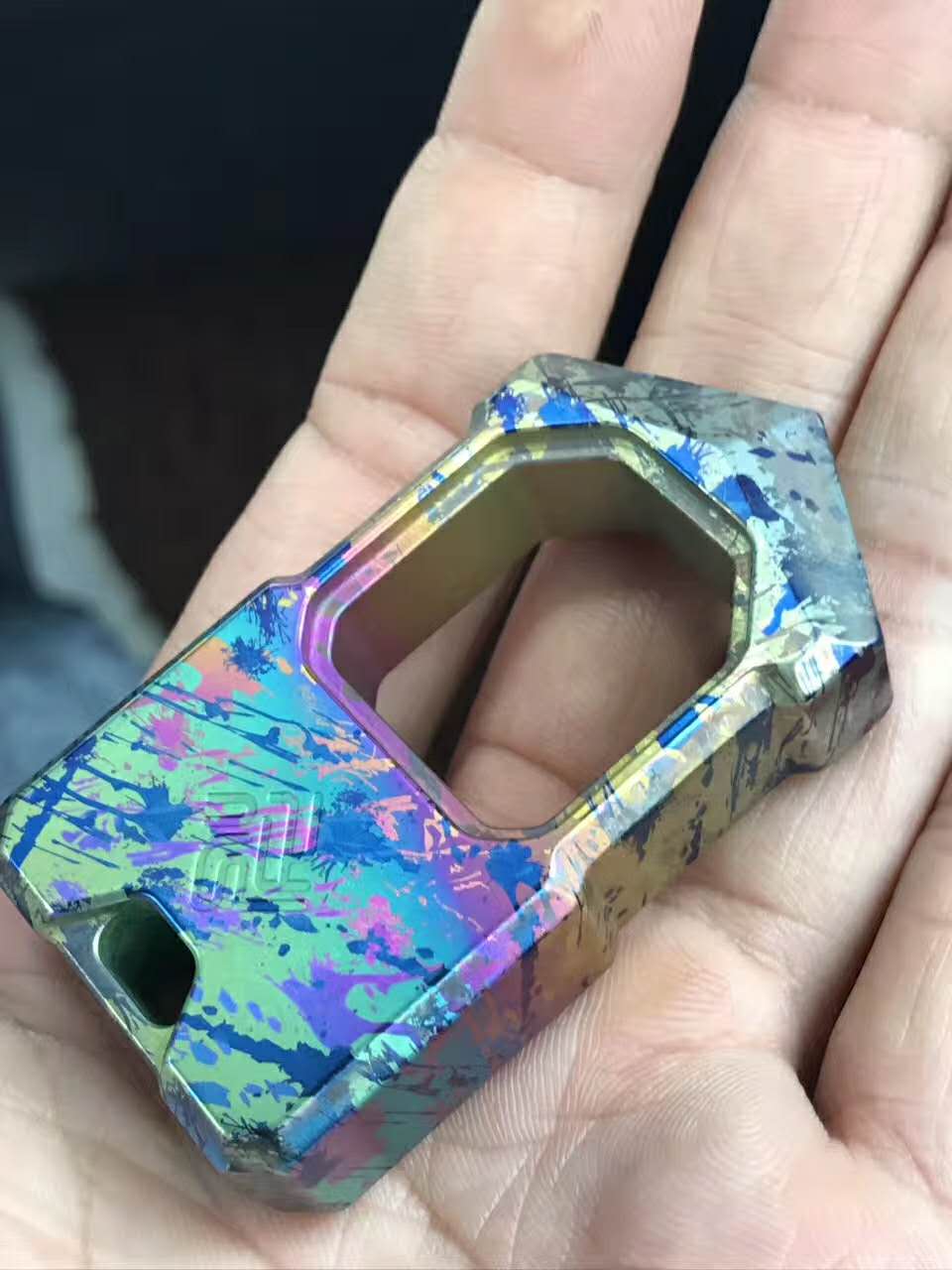 指尖陀螺制作蓝色,如何制作edc指尖陀螺