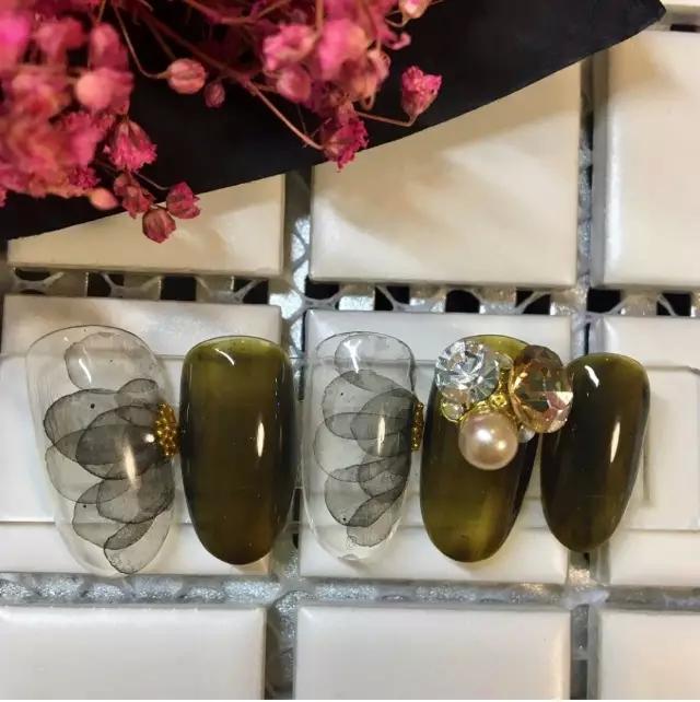 美甲推荐款式仙女,美甲推荐小花