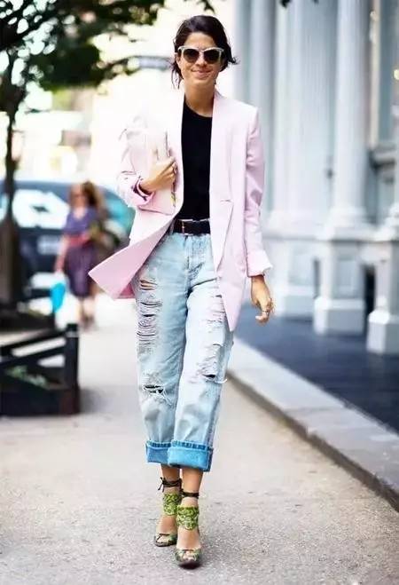 牛仔裤瘦腿的好方法,别再节食瘦身了教你一招懒人必看