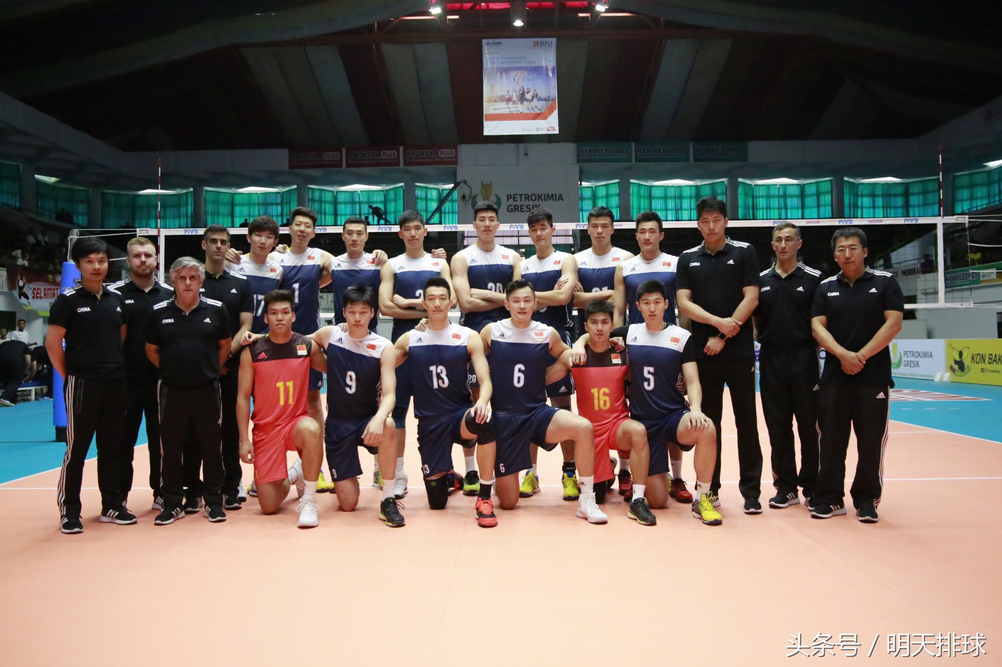 世锦赛亚洲资格赛,中国男排重夺亚洲连胜赛