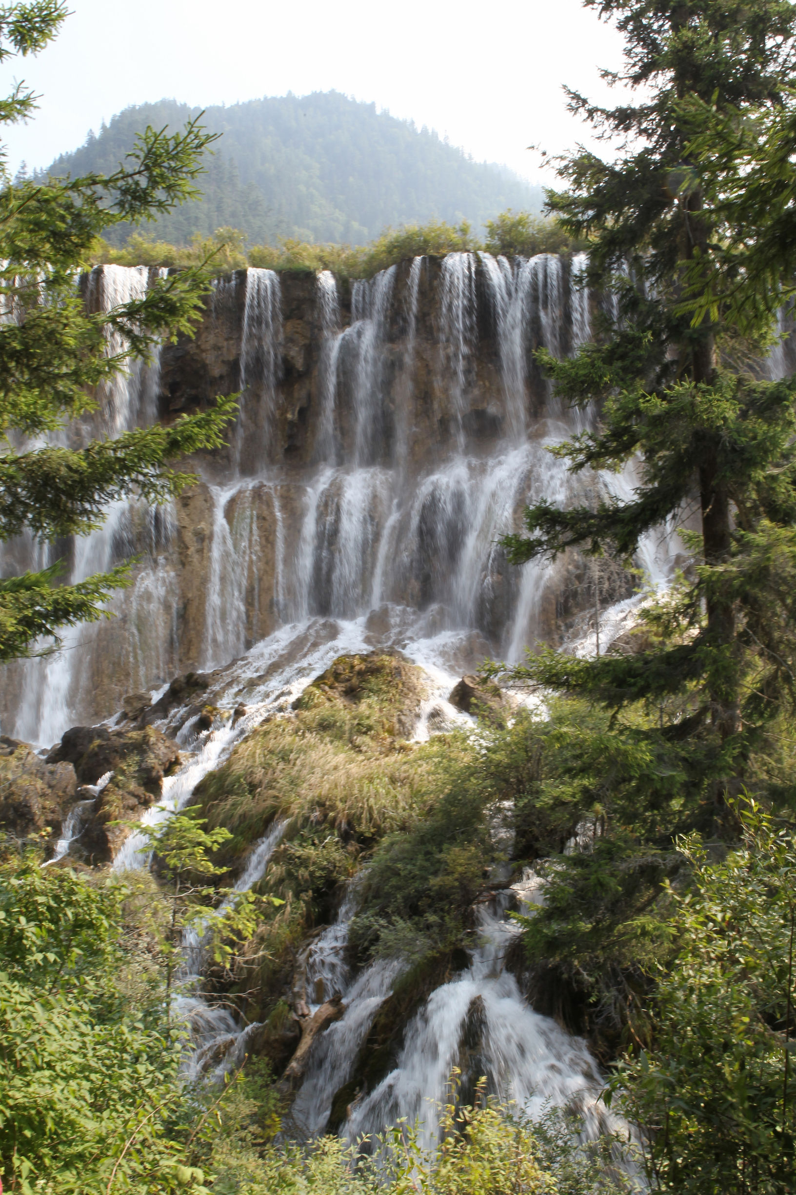 地震前的九寨沟美景,航拍地震前九寨沟所有景点