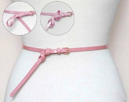 新学的一款腰带系法分享给大家,简单又好看的腰带后背系法