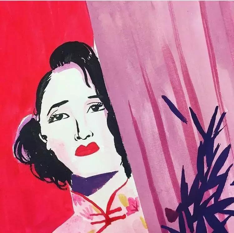 王家卫电影手绘海报,王家卫的电影海报设计