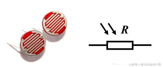 电感电容光敏电阻元器件,光敏电阻控制电路图讲解