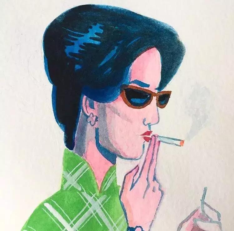 王家卫电影手绘海报,王家卫的电影海报设计