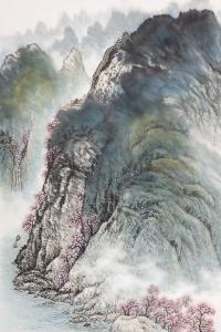 华发已无端，何况花残？