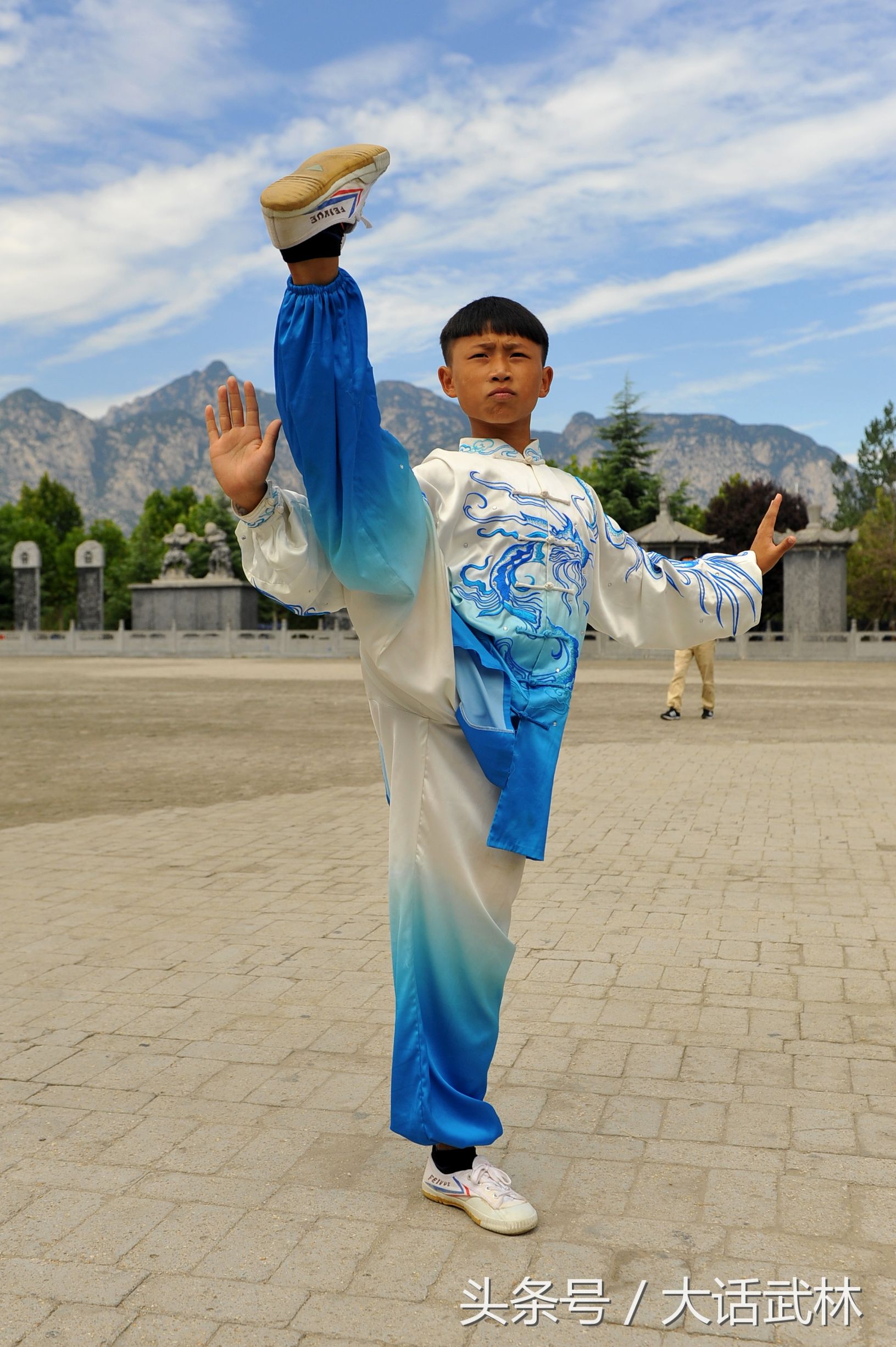 深藏不露嵩山脚下冉冉升起的太极新星