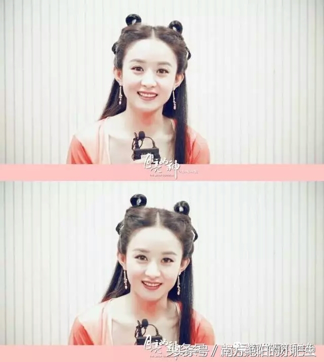 赵丽颖德芙广告图片大全,赵丽颖月亮女神真可爱